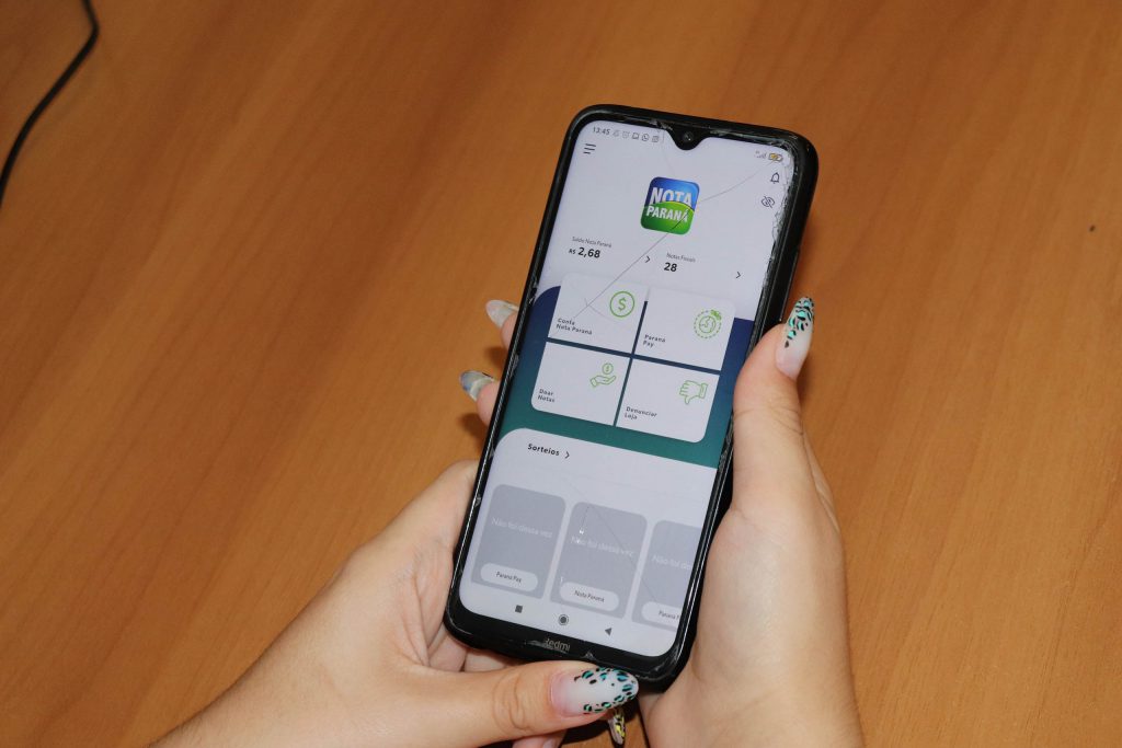 app no nota paraná