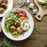 Sweet potato falafel recipe idea for vegan