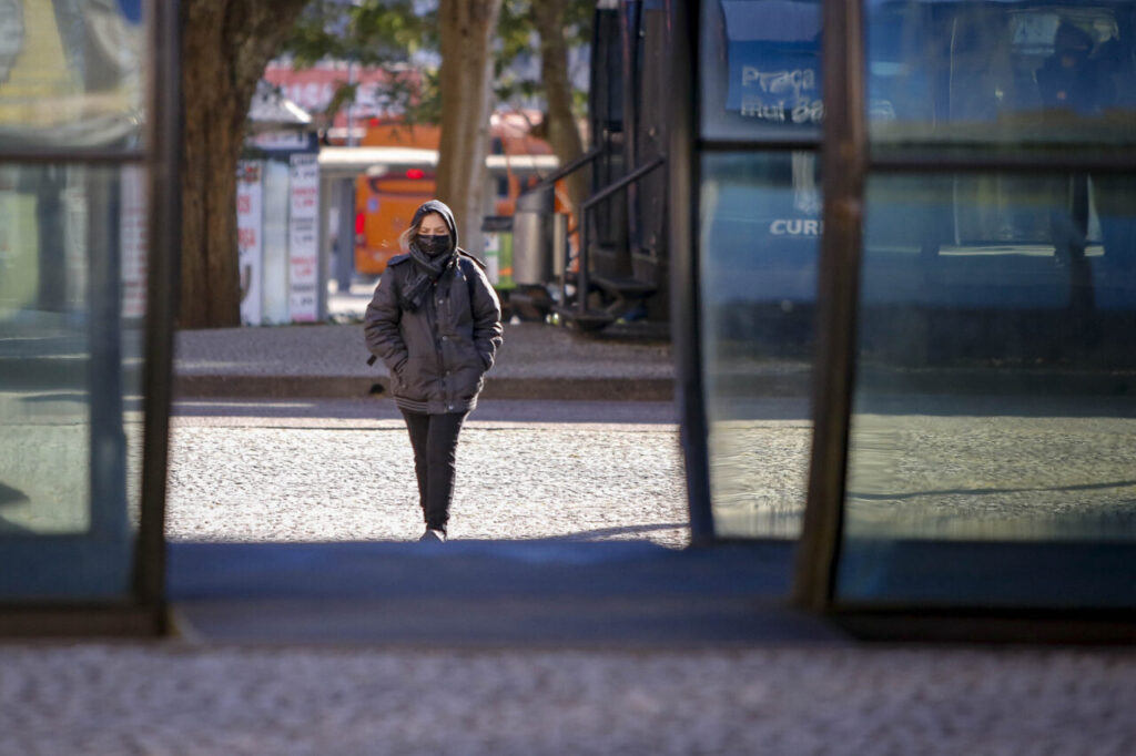 29/07/2021 – Imagens frio em Curitiba Foto Gilson Abreu/AEN