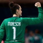 Gabi Moreschi foi destaque na vitória do Brasil no handebol feminino. FOTO: Gaspar Nóbrega/COB