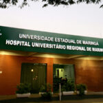Hospital Universitário de Maringá. Foto: Divulgação