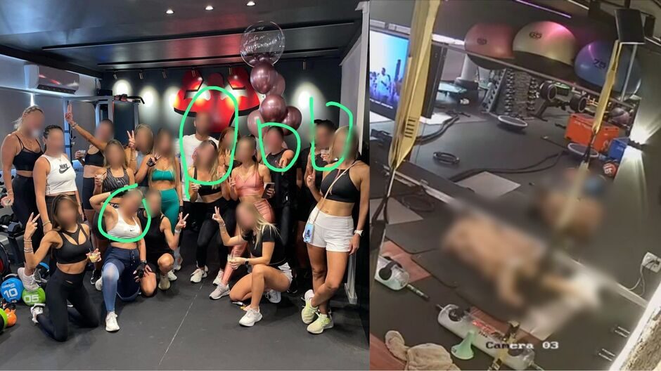 vazamento dos vídeos íntimos do personal com alunas casadas.