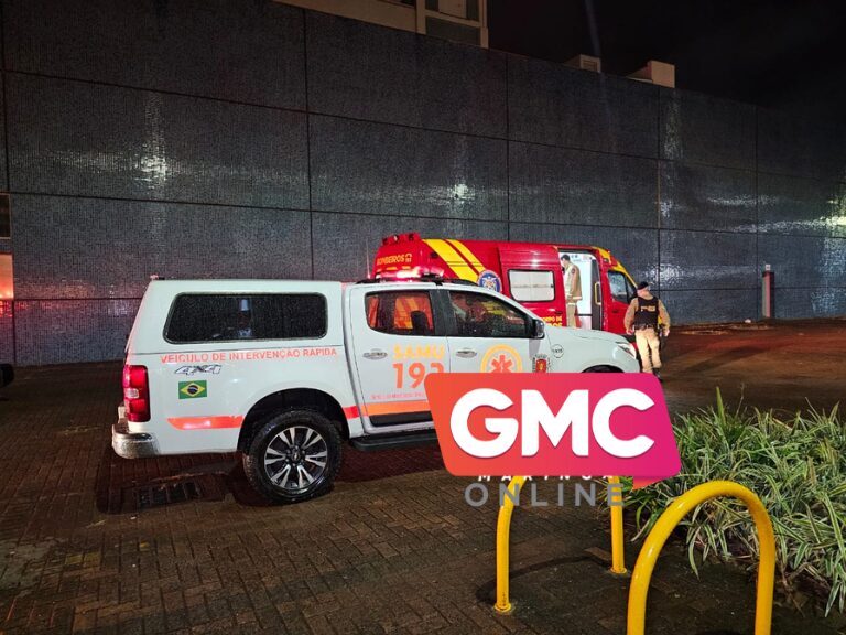 Vídeo árvore cai e atinge caminhonete em movimento no centro de Maringá (6)