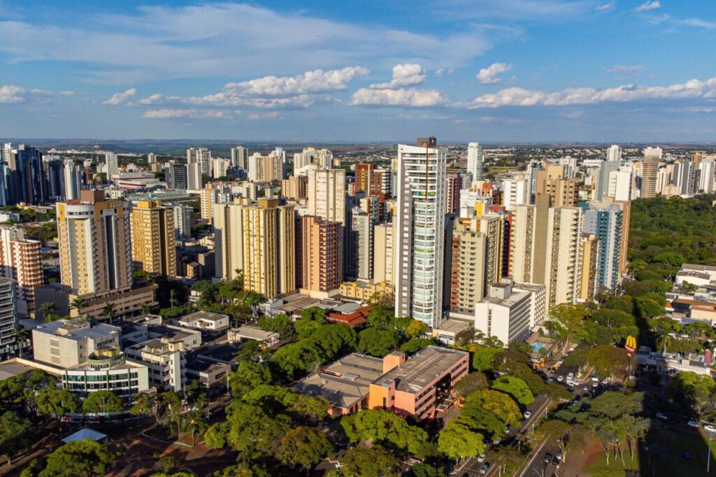 Drone centro Maringá