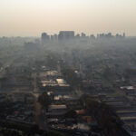 Curitiba, 08 de setembro de 2024 – Fumaça das queimadas em Curitiba.